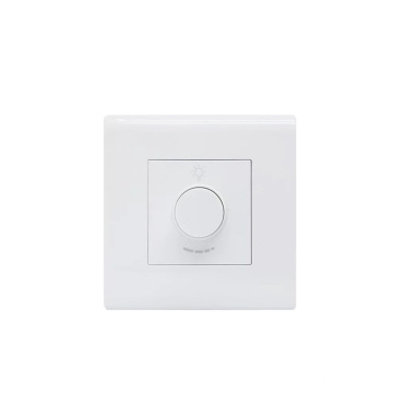 White Wide Adjustment Range 500W Led Dimmer Switch